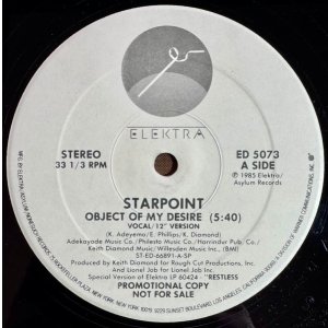 画像: Starpoint - Object Of My Desire  12"