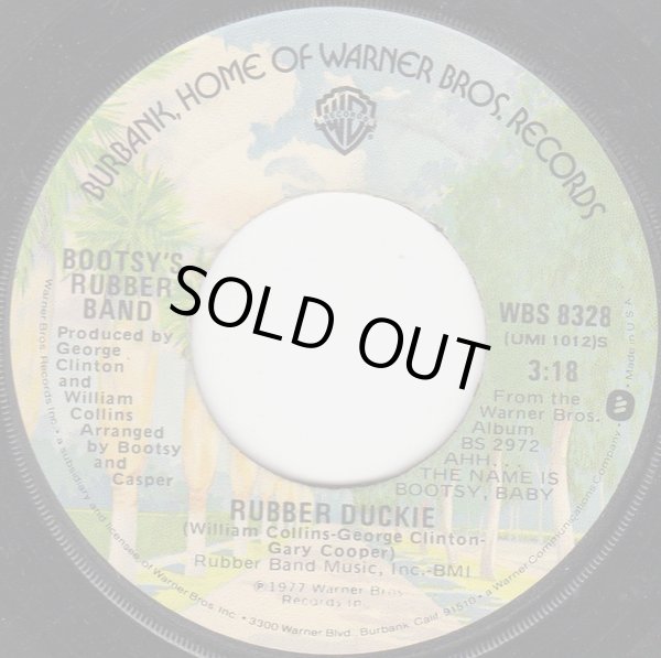 画像2: Bootsy's Rubber Band - The Pinocchio Theory/Rubber Duckie  7"