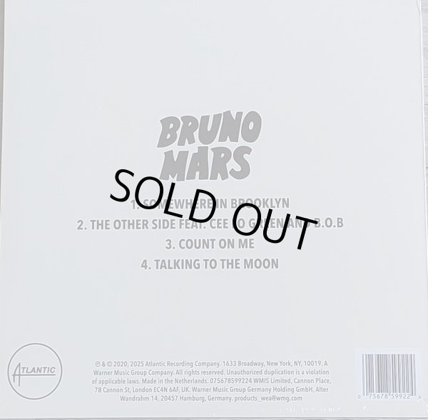 画像2: Bruno Mars - It's Better If You Don't Understand  10" EP