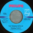 画像2: Frankie Valli - Can't Take My Eyes Off You/The Trouble With Me  7"