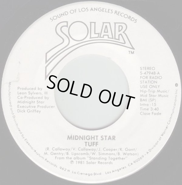 画像1: Midnight Star - Tuff (Stereo/Mono)  7"