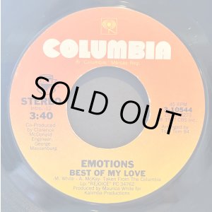画像: Emotions - Best Of My Love 7"
