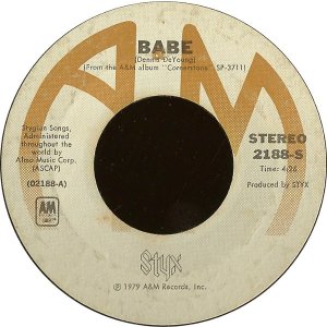 画像: Styx - Babe/I'm O.K. 7"