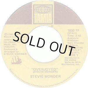 画像: Stevie Wonder - Overjoyed 7"