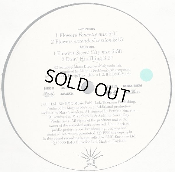 画像3: Titiyo - FlowersX3/Doin' His Thing (3:27) 12"