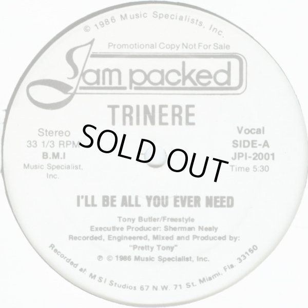 画像1: Trinere - I'll Be All You Ever Need  12" 