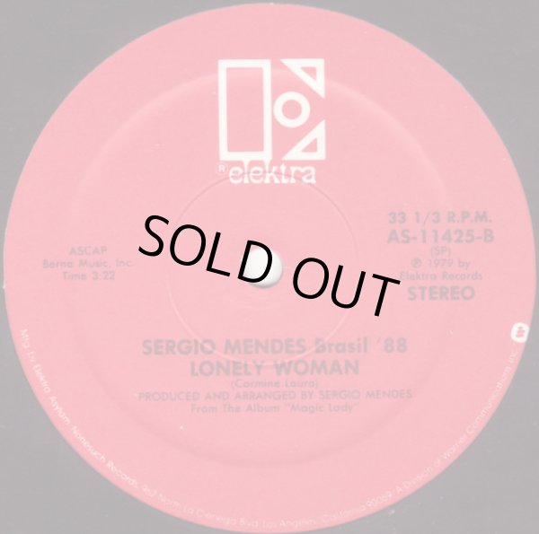 画像2: Sergio Mendes & Brasil '88 - I'll Tell You/Lonely Woman  12"