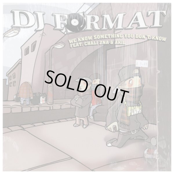 画像1: DJ Format - We Know Something You Don't Know/Here Comes The Fuzz/As The Drum Pounds  12"