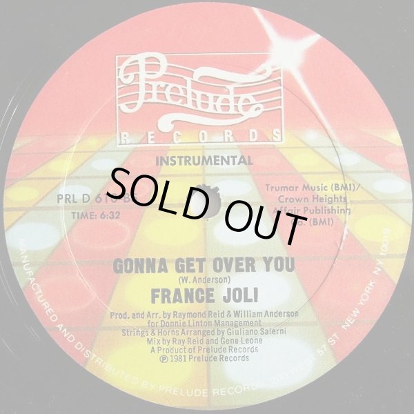 画像4: France Joli - Gonna Get Over You  12"