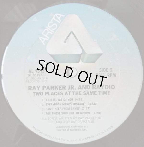 画像3: Ray Parker Jr. And Raydio - Two Places At The Same Time  LP