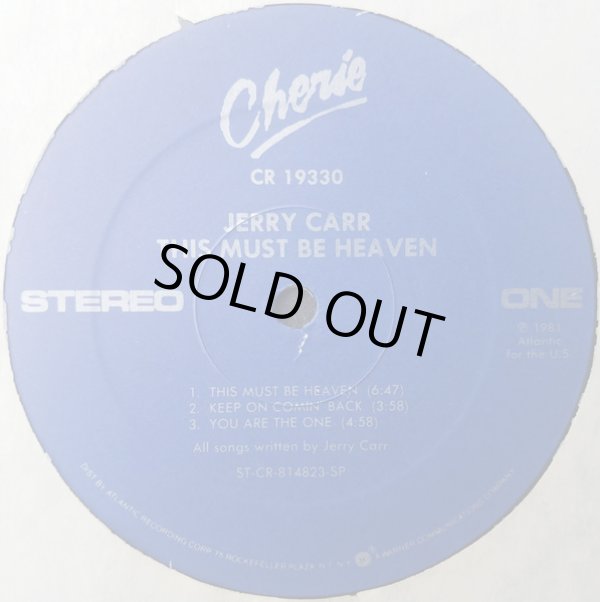 画像2: Jerry Carr - This Must Be Heaven   LP