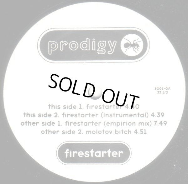 画像2: Prodigy - Firestarter/Molotov Bitch  12"