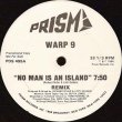 画像1: Warp 9 - No Man Is An Island (Remix！)  12"