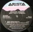 画像2: Jermaine Jackson - Don't Take It Personal  12"