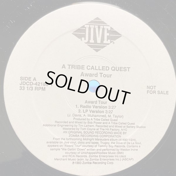 画像2: A Tribe Called Quest - Award Tour/The Chase  12"