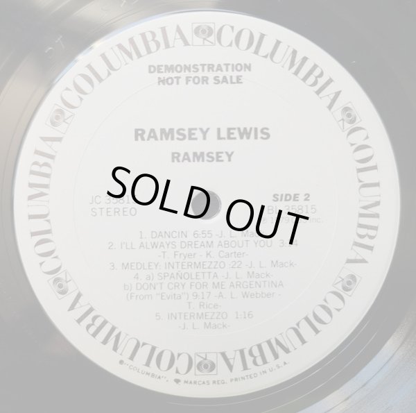 画像3: Ramsey Lewis - Ramsey  LP