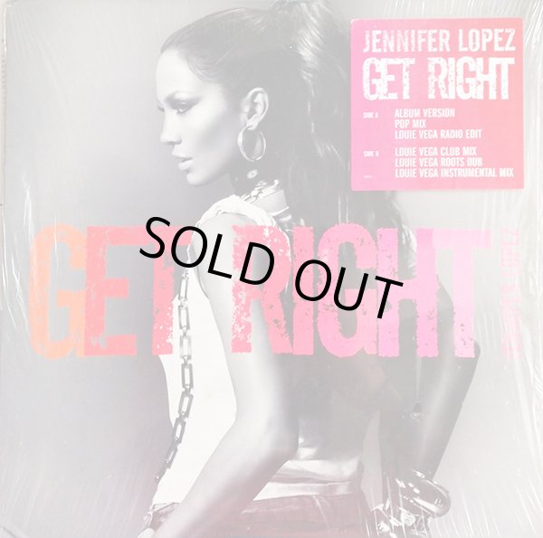 画像1: Jennifer Lopez - Get Right  12"