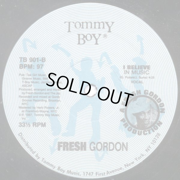 画像2: Fresh Gordon - Feelin' James/I Believe In Music    12"