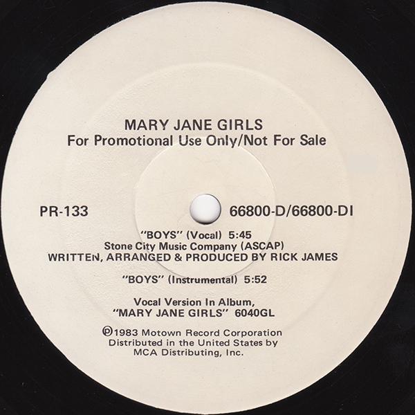 画像1: Rick James/Mary Jane Girls  -  U Bring The Freak Out/Boys  12"