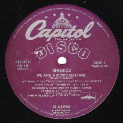 画像2: Shobizz - Do It In The Dark/We Are A Music Machine  12" 