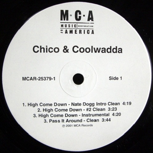 画像2: Chico & Coolwadda - High Come Down/Pass It Around  12"