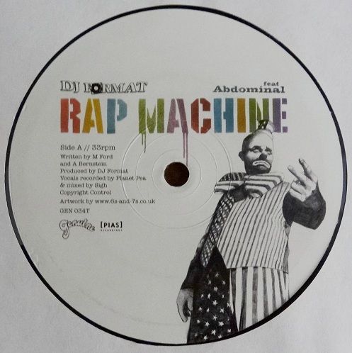 画像2: DJ Format - Rap Machine  12"
