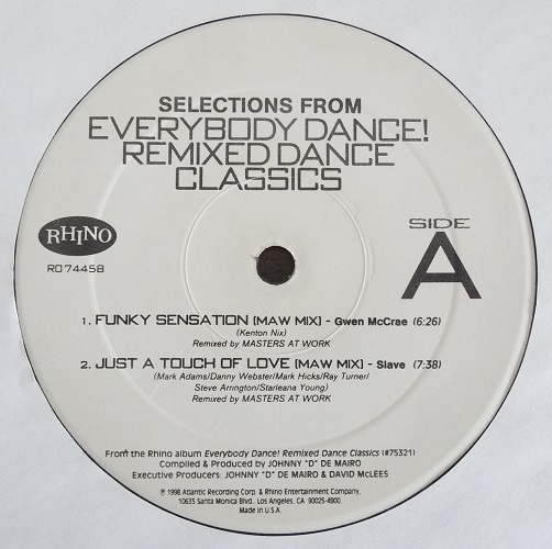 画像3: V.A - Selections From - Everybody Dance! Remixed Dance Classics  12"