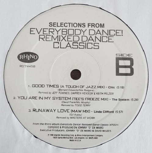 画像4: V.A - Selections From - Everybody Dance! Remixed Dance Classics  12"