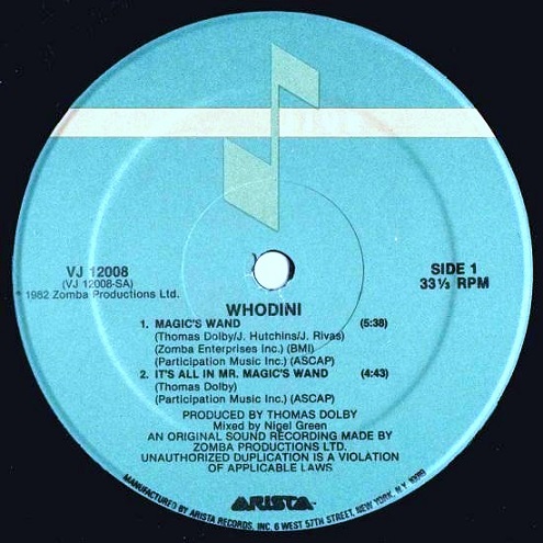 画像2: Whodini - Magic's Wand  12"
