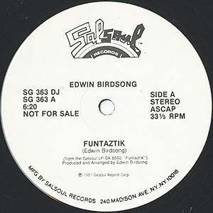 画像1: Edwin Birdsong - Funtaztik/Win Tonight  12" 
