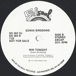 画像2: Edwin Birdsong - Funtaztik/Win Tonight  12" 