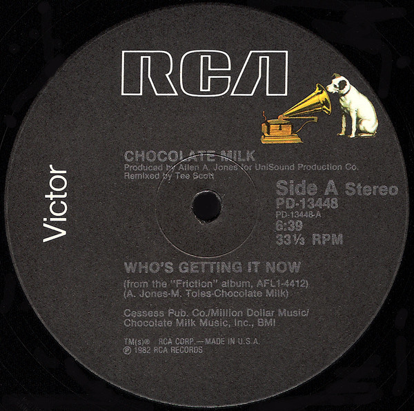 画像1: Chocolate Milk - Who's Getting It Now  12" 