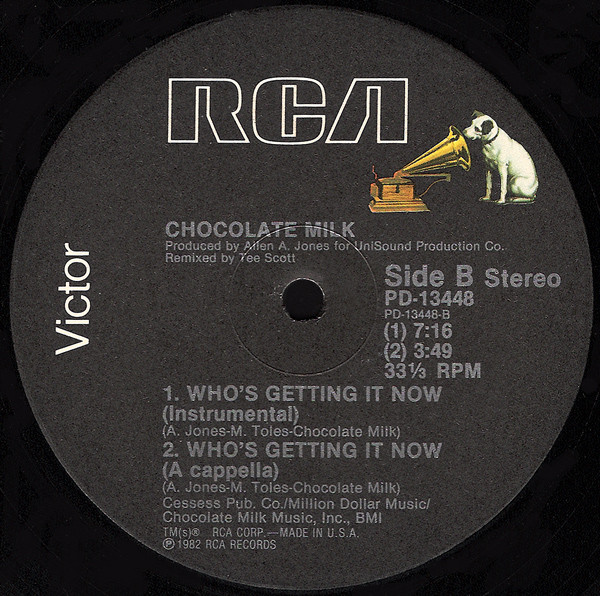 画像2: Chocolate Milk - Who's Getting It Now  12" 