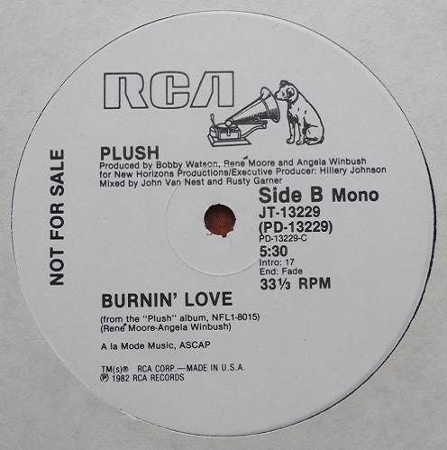 画像2: Plush - Burnin' Love (Stereo/Mono)  12" 