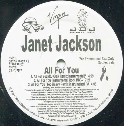 画像3: Janet - All For You (Doubled Promo！) 12"X2