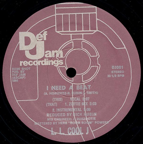画像1: LL Cool J - I Need A Beat  12"