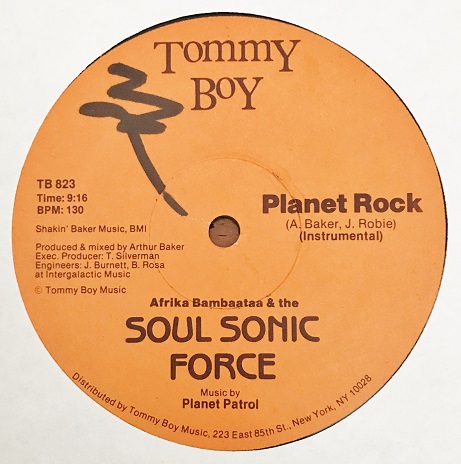 画像1: Afrika Bambaataa & The Soul Sonic Force - Planet Rock  12" 