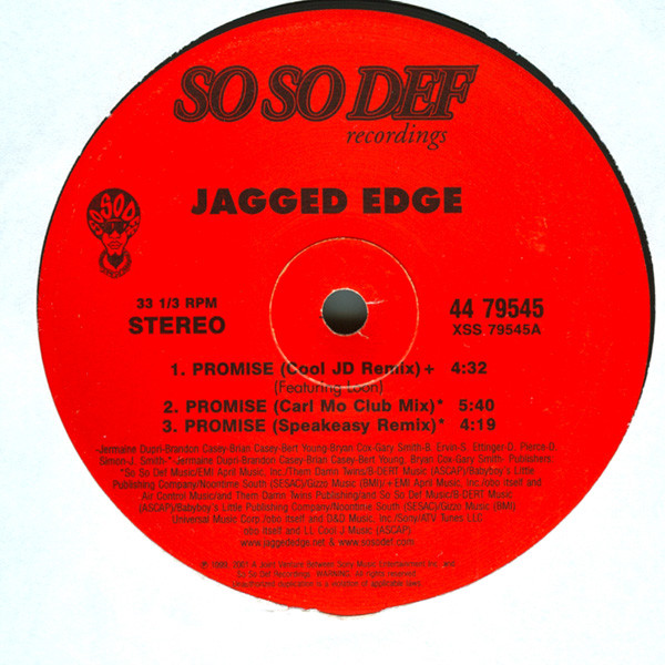 画像1: Jagged Edge - Promise/Let's Get Married   12"