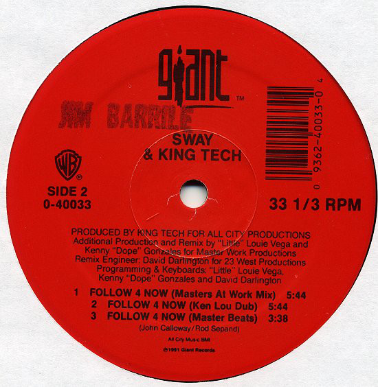 画像2: Sway & King Tech - Follow 4 Now 12"