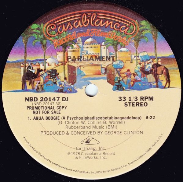 画像1: Parliament - Aqua Boogie  12"