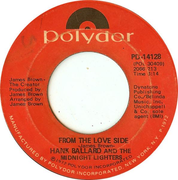画像1: Hank Ballard And The Midnight Lighters - From The Love Side/Finger Poppin' Time   7"