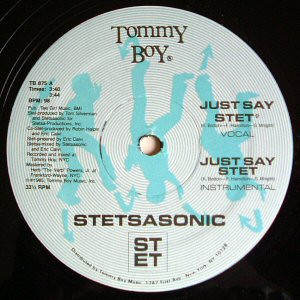 画像1: Stetsasonic - Just Say Stet  12"