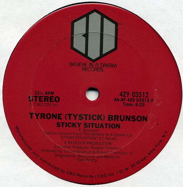 画像1: Tyrone Brunson - Sticky Situation  12"