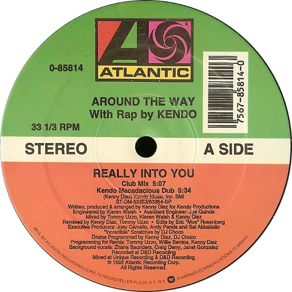 画像1: Around The Way - Really Into You  12" 