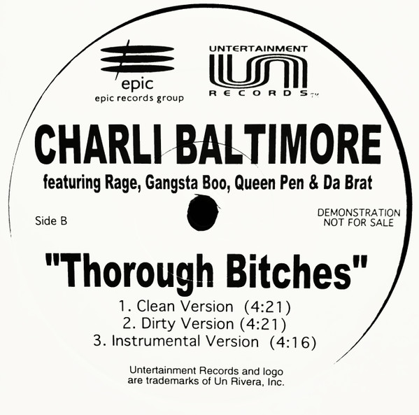 画像2: Charli Baltimore - Feel It/Thorough Bitches  12"