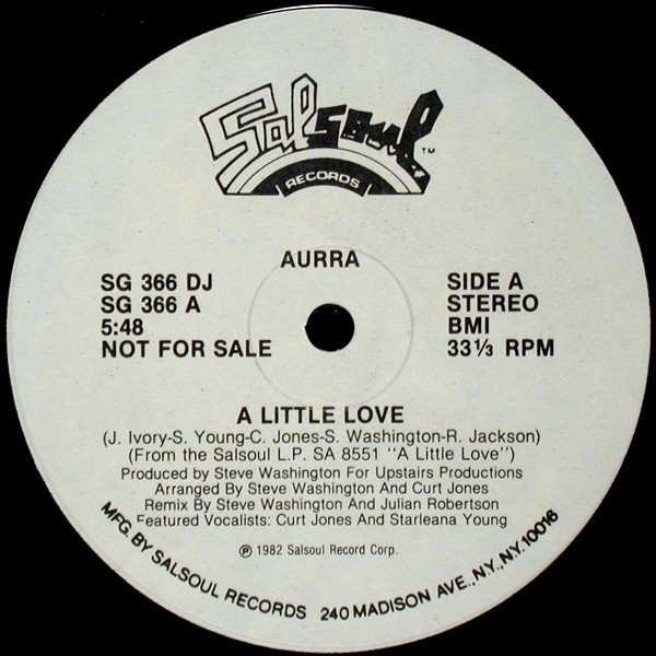 画像1: Aurra - A Little Love/In My Arms  12"