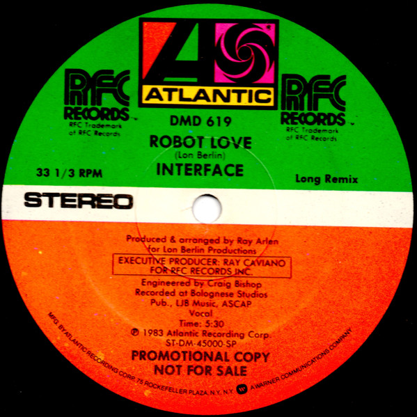 画像1: Interface - Robot Love   12" 