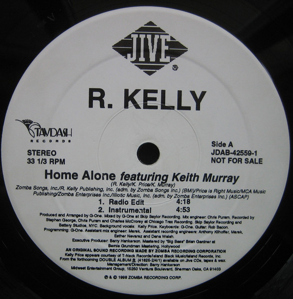 画像1: R. Kelly - Home Alone Featuring Keith Murray  12"