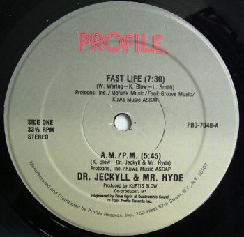 画像1: Dr.Jeckyll & Mr.Hyde - Fast Life/A.M-P.M 12" 