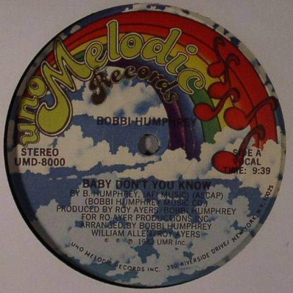 画像1: Bobbi Humphrey - Baby Don't You Know  12" 